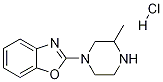 2-(3-Methyl-piperazin-1-yl)-benzooxazole hydrochloride Structure