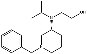 2-[((R)-1-Benzyl-piperidin-3-yl)-isopropyl-aMino]-ethanol Structure