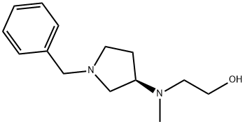 2-[((R)-1-Benzyl-pyrrolidin-3-yl)-Methyl-aMino]-ethanol Structure