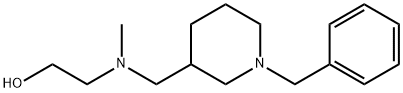 2-[(1-Benzyl-piperidin-3-ylMethyl)-Methyl-aMino]-ethanol 구조식 이미지