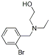 2-[(2-BroMo-benzyl)-ethyl-aMino]-ethanol 구조식 이미지