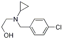 2-[(4-Chloro-benzyl)-cyclopropyl-aMino]-ethanol Structure