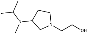 2-[3-(Isopropyl-Methyl-aMino)-pyrrolidin-1-yl]-ethanol Structure