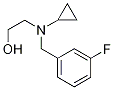 2-[Cyclopropyl-(3-fluoro-benzyl)-aMino]-ethanol Structure