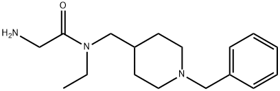 2-AMino-N-(1-benzyl-piperidin-4-ylMethyl)-N-ethyl-acetaMide Structure