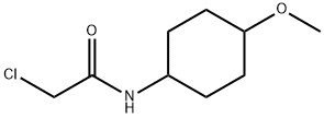 2-Chloro-N-(4-Methoxy-cyclohexyl)-acetaMide 구조식 이미지