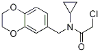 2-Chloro-N-cyclopropyl-N-(2,3-dihydro-benzo[1,4]dioxin-6-ylMethyl)-acetaMide Structure