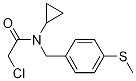 2-Chloro-N-cyclopropyl-N-(4-Methylsulfanyl-benzyl)-acetaMide 구조식 이미지