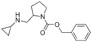 2-CyclopropylaMinoMethyl-pyrrolidine-1-carboxylic acid benzyl ester Structure