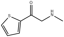 2-MethylaMino-1-thiophen-2-yl-ethanone Structure