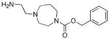 4-(2-AMino-ethyl)-[1,4]diazepane-1-carboxylic acid benzyl ester 구조식 이미지