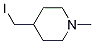 4-IodoMethyl-1-Methyl-piperidine Structure