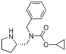 Cyclopropyl-(S)-1-pyrrolidin-2-ylMethyl-carbaMic acid benzyl ester Structure