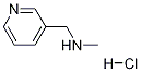 Methyl-pyridin-3-ylMethyl-aMine hydrochloride 구조식 이미지