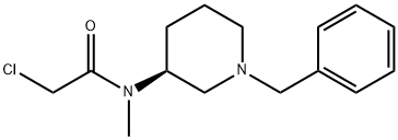 N-((S)-1-Benzyl-piperidin-3-yl)-2-chloro-N-Methyl-acetaMide Structure