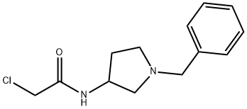 N-(1-Benzyl-pyrrolidin-3-yl)-2-chloro-acetaMide Structure