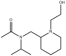 N-[1-(2-Hydroxy-ethyl)-piperidin-2-ylMethyl]-N-isopropyl-acetaMide Structure