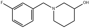 1-(3-fluorobenzyl)piperidin-3-ol Structure