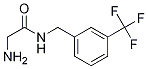 2-amino-N-[3-(trifluoromethyl)benzyl]acetamide Structure