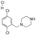 1-(2,5-Dichloro-benzyl)-piperazine hydrochloride 구조식 이미지