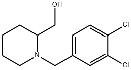 [1-(3,4-Dichloro-benzyl)-piperidin-2-yl]-methanol Structure