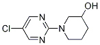 1-(5-Chloro-pyrimidin-2-yl)-piperidin-3-ol 구조식 이미지