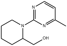 [1-(4-Methyl-pyrimidin-2-yl)-piperidin-2-yl]-methanol 구조식 이미지
