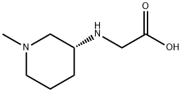 ((R)-1-Methyl-piperidin-3-ylaMino)-acetic acid Structure