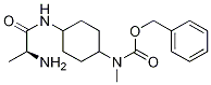 (1R,4R)-[4-((S)-2-AMino-propionylaMino)-cyclohexyl]-Methyl-carbaMic acid benzyl ester 구조식 이미지