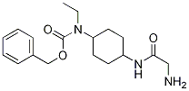 (1R,4R)-[4-(2-AMino-acetylaMino)-cyclohexyl]-ethyl-carbaMic acid benzyl ester 구조식 이미지