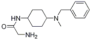 (1R,4R)-2-AMino-N-[4-(benzyl-Methyl-aMino)-cyclohexyl]-acetaMide 구조식 이미지