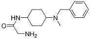 (1R,4R)-2-AMino-N-[4-(benzyl-Methyl-aMino)-cyclohexyl]-acetaMide Structure