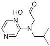 (Isopropyl-pyrazin-2-ylMethyl-aMino)-acetic acid 구조식 이미지