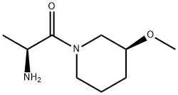 (S)-2-AMino-1-((S)-3-Methoxy-piperidin-1-yl)-propan-1-one Structure