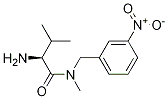 (S)-2-AMino-3,N-diMethyl-N-(3-nitro-benzyl)-butyraMide Structure