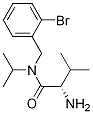 (S)-2-AMino-N-(2-broMo-benzyl)-N-isopropyl-3-Methyl-butyraMide 구조식 이미지