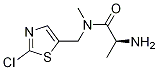 (S)-2-AMino-N-(2-chloro-thiazol-5-ylMethyl)-N-Methyl-propionaMide Structure