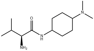 (S)-2-AMino-N-(4-diMethylaMino-cyclohexyl)-3-Methyl-butyraMide Structure