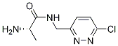 (S)-2-AMino-N-(6-chloro-pyridazin-3-ylMethyl)-propionaMide 구조식 이미지