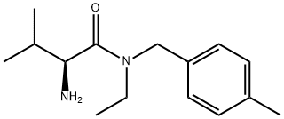 (S)-2-AMino-N-ethyl-3-Methyl-N-(4-Methyl-benzyl)-butyraMide 구조식 이미지