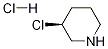 (S)-3-Chloro-piperidine hydrochloride Structure