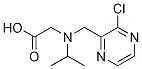 [(3-Chloro-pyrazin-2-ylMethyl)-isopropyl-aMino]-acetic acid 구조식 이미지