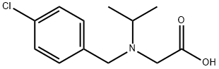 [(4-Chloro-benzyl)-isopropyl-aMino]-acetic acid 구조식 이미지