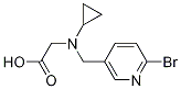 [(6-BroMo-pyridin-3-ylMethyl)-cyclopropyl-aMino]-acetic acid 구조식 이미지