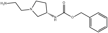 [(S)-1-(2-AMino-ethyl)-pyrrolidin-3-yl]-carbaMic acid benzyl ester Structure