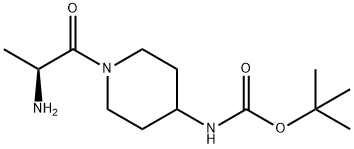 [1-((S)-2-AMino-propionyl)-piperidin-4-yl]-carbaMic acid tert-butyl ester Structure