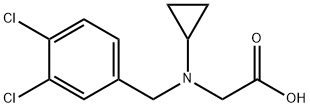 [Cyclopropyl-(3,4-dichloro-benzyl)-aMino]-acetic acid Structure