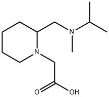 {2-[(Isopropyl-Methyl-aMino)-Methyl]-piperidin-1-yl}-acetic acid 구조식 이미지