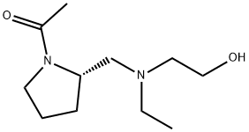 1-((S)-2-{[Ethyl-(2-hydroxy-ethyl)-aMino]-Methyl}-pyrrolidin-1-yl)-ethanone Structure