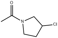 1-(3-Chloro-pyrrolidin-1-yl)-ethanone Structure